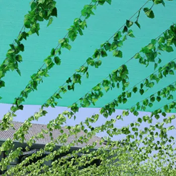 Svadobné dekorácie 12pcs 230 cm Umelé Ivy Leaf Garland Rastliny Plastové zelená dlho Viniča Falošné Listy kvet pre Home decor