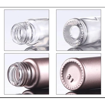 5ML 10-ML Sklenené Navi Fľaše Esenciálny Olej Navi Fľaše S Navi Gule Nepresakuje Naplniteľné Kontajnerov Parfum Ampulky