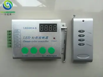 LED--X,LED farebný sen radič,podpora W2811/WS2812B/TM1804/INK1003/UCS1903 atď,2048pixels kontrolované, DC5-24V príkon