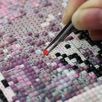 Vyšívanie Diy Diamond Výšivky Mesto, Rieka Diamond Maľovanie Cross Stitch Lode Plné Námestie Vŕtať Mozaiky Auta Obraz Domova