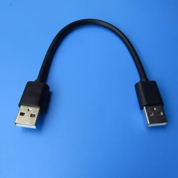 15 cm USB samec samec predlžovací kábel 5-vodiče OD 4.5 mm