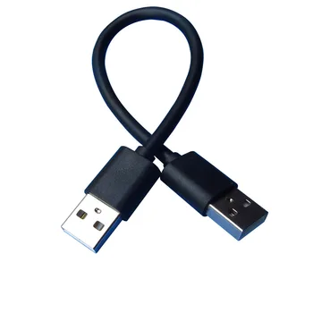 15 cm USB samec samec predlžovací kábel 5-vodiče OD 4.5 mm
