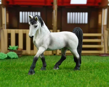 Pôvodné originálne voľne Žijúcich Zvierat Tennessee Bielom Koni Figúrka obrázok Modelu deti hračka zberateľskú