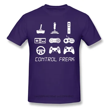 KONTROLU ZRŮDA T-Shirt Mužov Narodeninám Darčeky Vtipné Tees O Krku, Bavlna, 3D Pinball Zábava Hry Oblečenie pre Humor T Tričko