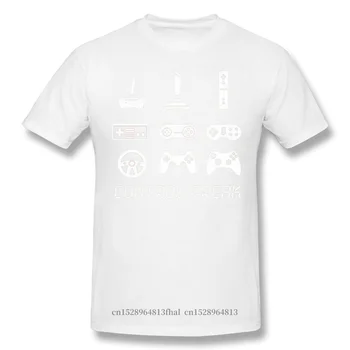 KONTROLU ZRŮDA T-Shirt Mužov Narodeninám Darčeky Vtipné Tees O Krku, Bavlna, 3D Pinball Zábava Hry Oblečenie pre Humor T Tričko