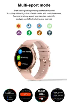 2020 NOVÉ VOHE Smart Hodinky Módne Ženy Smartwatch Bežné Mužov Šport Fitness Band Náramok Pre Android Apple Xiao Česť