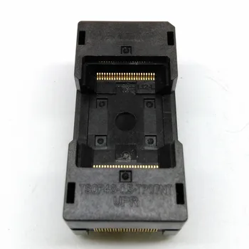 TSOP48 Dlho Open Top Horieť v Pätica, Pin Ihrisku 0,5 mm IC Test Pätice Adaptéra Na Transposon Adaptér Konverzie Blok