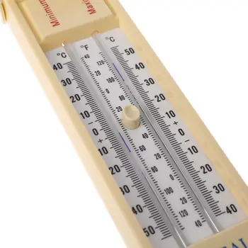 Maximálny & Minimálny Teplomer Vnútorné Vonkajšie Záhradné Skleníkových Teplotu Steny Monitora 40 až 50 C/ -40 Až+120 Fahrenheita
