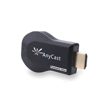 HDMI TV Stick AnyCast M9 Plus Airplay HD 1080P Bezdrôtový WiFi Displej TV Dongle Prijímač DLNA Miracast pre Inteligentné Telefóny, Tablety