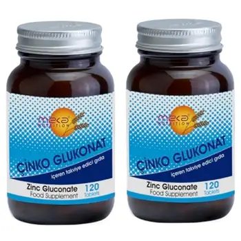 Zinok Glukonát 15 mg Zinku 120 Tabliet