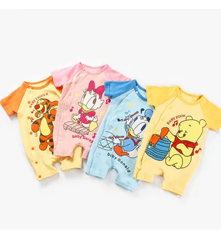 Disney Letné Detské Potápačské Dieťa Dievča Oblečenie Mickey Novorodenca Romper Chlapčeka Oblečenie, Detská Kreslená Deti, Oblečenie Pre Deti Móda