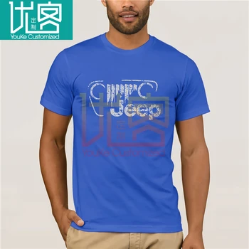 Jeep 2018 Letnej Pohode Muži Tričko Retro Off Road Gril Logo JK TJ CJ T-shirt Funny T-shirt Mužov a Žien Phiking Vytlačiť Kus