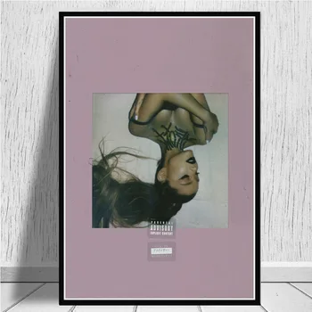 Ariana Grande Ďakujeme U Ďalší 2019 Album Pop Music Star Plagát Vytlačí Na Stenu Umelecké Plátno Na Maľovanie Obrázkov Na Obývacia Izba Domova