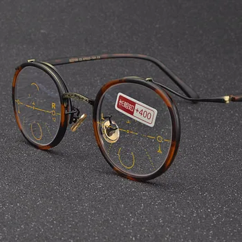 Kovové okuliare na čítanie rámy mužov a žien progresívne multi-zameranie okuliare na čítanie NX