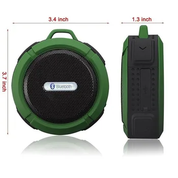Prenosné stĺpec Mini Bluetooth Reproduktor Nepremokavá Vonkajšia Sprcha zvuk box Bezdrôtovú Automobilovú subwoofe Reproduktor pre Telefón počítač