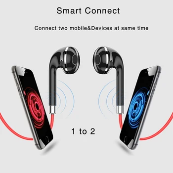 Daono Vysoko Kvalitné Športové Bluetooth Slúchadlá Potu Dôkaz Slúchadlá Magnetické Slúchadlo Bezdrôtové Stereo Headset pre Mobilný Telefón