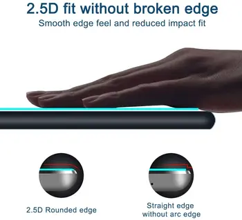 Pre Samsung Galaxy Tab A7 2020-T500 T505 10.4 Palce - 9H Tablet Screen Protector Ochranná Fólia Anti-Odtlačkov prstov Tvrdené Sklo