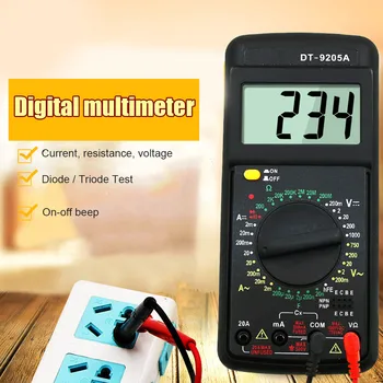Digitálny Multimeter LCD Displej Prenosné Napätie, Odpor Test Nástroj s Podsvietením XL830L LB88