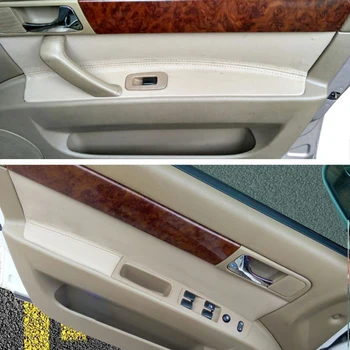 4pcs mikrovlákna kožené dvere auta opierkou kryt interiérové dvere panel kryt výbava pre Buick Excell pre Chevrolet Lacetti Optra