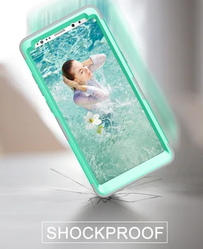 Pre Coque Samsung Galaxy Note 8 Prípade Nových Bling Diamond Gumy PC+ Silikónové Shockproof Hybrid Kryt pre Galaxy Note8 Telefón Prípade