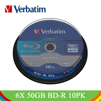 Zápis BD-R DL 50GB 6X Blu-ray Prázdny Disk Dual Double Layer Záznamové Médium Značkové Veľa Blue Ray Disku Kompaktné Ukladanie Dát