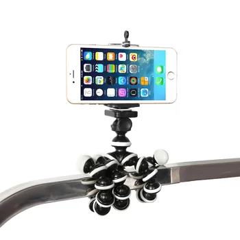 Mini Selfie Stick Telefón Statív Stojan s Diaľkovým ovládaním Telefónu Klip Kompatibilný s iPhone Xs MAX XR X 8P 7P 6S Galaxy S9 Plus