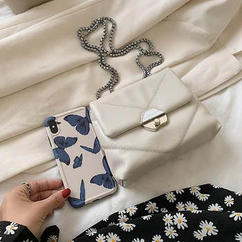 Luxusné Dizajnér Reťaze Crossbody Tašky Pre Ženy Móda Diamond Stožiare, Tašky cez Rameno, 2020New Mäkké Ženy Messenger Tašky Kapsičky