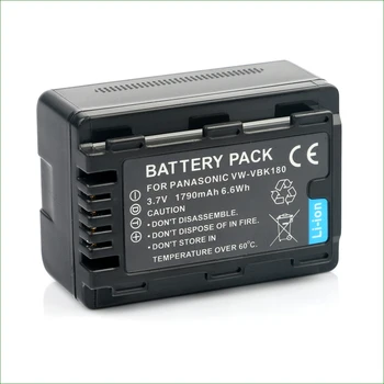 LANFULANG VW-VBK180 nabíjateľná Batéria Fotoaparátu Batérií Panasonic HC-V700 SDR-S70 VW-VBL090 VW-VBK360 HC-V10