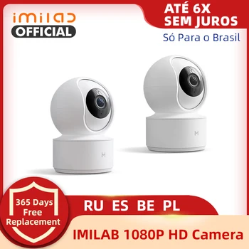 Globálna Verzia Mijia IMILAB IP Kamera 016 2 KS Mi Domov APLIKÁCIE, WiFi, Bezpečnostné Kamery CCTV Baby Monitor s rozlíšením 1080P Dohľadu H. 265