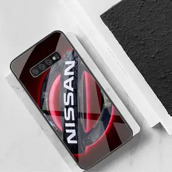Nissans Telefón Prípade Tvrdeného Skla Pre Samsung S20 Plus S7 S8 S9 S10 Poznámka 8 9 10 Plus