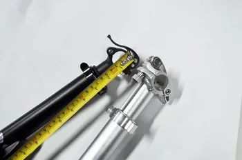 Zliatina hliníka 25,4 očakávané mm skladací bicykel kmeňových rýchle uvoľnenie ZOOM skladacie trubkou bicykli stonky
