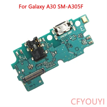 Pre Samsung Galaxy A30 A305F USB Dock Nabíjačku Nabíjací Port Flex Kábel Vymeňte Časť