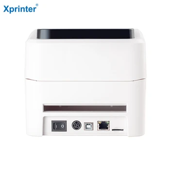 Xprinter xp-420b štítok s čiarovým kódom tlačiareň termálne doručenia tlačiareň štítkov šírka 25-115mm podporu QR kód pre prepravný štítok tlačiareň