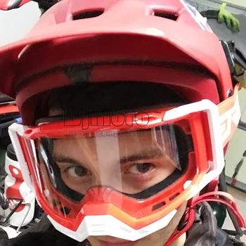 BJMOTO Motocross Prilba Okuliare pre ATV, MTB DH Dirt Bike Motorke Lyžiarskeho Športu Okuliare Masque Moto Okuliare
