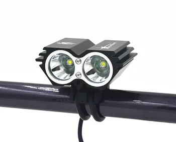 SolarStorm XML-T6 LED Predné Hlavu Požičovňa Bicyklov Svetlo Svetlomet + Batéria + Nabíjačka + Bicykel zadné Svetlo Doprava Zadarmo