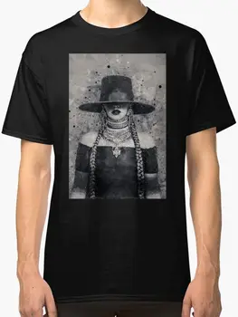 Beyonce Limonádu Geometrické Art Print pánske Tričko Čiernej na Bielu O Krk Bavlnené Tričko na Predaj Nové Módne Letné
