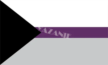 YAZANIE 128*192 cm > /160 x 240 cm/192*288cm Agender Aromantic Asexual Demisexual Neutrois Pride Vlajky a Transparenty LGBT Dúhová Vlajka