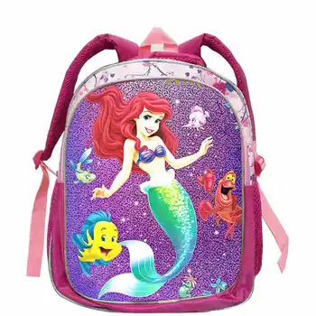 Disney Malá Morská víla Ariel Princezná Batoh Detí, Školské tašky Aktovka Materská škola Škôlka Základnej Škole Batohy f