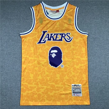 NBA pánske Los Angeles Lakers #24 Kobe Bryant Žltá Basketbalové Dresy
