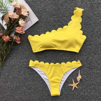 Ženy, Plavky, plážové oblečenie Push up 2 kusy Bikiny, Plavky, plavky pre bikiny 2019 brazílsky dámy