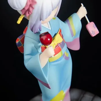 18 cm Japonské Anime Miss Kobayashi, je Drak Slúžka KannaKamui Župan Ver. Sexy dievčatá PVC Akcie Obrázok Zber Model Hračky Nové