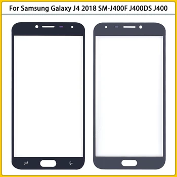 10Pcs Nové J400 Pre Samsung Galaxy J4 2018 SM-J400F J400DS J400G Dotykový Panel Digitalizátorom. LCD Vonkajšie Predné Sklo Objektívu