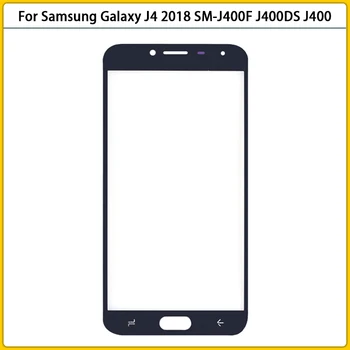 10Pcs Nové J400 Pre Samsung Galaxy J4 2018 SM-J400F J400DS J400G Dotykový Panel Digitalizátorom. LCD Vonkajšie Predné Sklo Objektívu