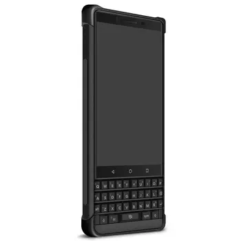 IMAK Airbag Case Pre Blackberry Key2 Keyone DTEK70 Pokles odolnosti proti hit Šok Mäkké TPU Silikónový Kryt Tlačidlo 2 Dve LE