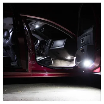 10 Žiarovky Biele Interiérové LED Auto Svetla na Čítanie Kit vhodný Pre 2016 2017 2018 2019 Toyota Tacoma Mapu Dome Zrkadlo Licencia Lampa