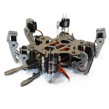 Arduino Programovanie Bionic Spider Robot 6 Potný Robot Veľký krútiaci Moment Servo s Ps2 Radič