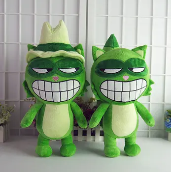 Happy Tree Friends anime oblečenie pre bábiky HTF Lifty & Shifty roztomilé plyšové hračky 38/48 cm mäkký vankúš vysokej kvality pre darček