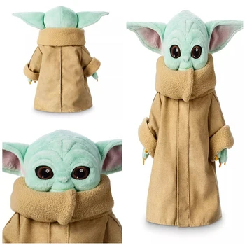 Hot Predaj Disney Vysokej Kvality Star Wars Dieťa Yoda Plyšové Hračky Yoda Baby Doll Bábika Chytiť Stroj Bábika Rez Cartoon Hračky
