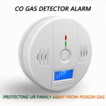 Plynový Detektor Zvuk Budíka A Svetlo Waring Koncentrácia Plynov, Aby sa Zabránilo Oxidu uhoľnatého Otrava Plynom Ochrana Bezpečnosť Rodiny