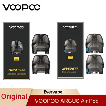 2 ks/pack VOOPOO ARGUS Vzduchu Pod Kazety 3.8 ml Prázdne Pod & Hlavice s 0.8 ohm Cievka E-Cigareta vape Nádrž na ARGUS Vzduchu Pod Vape Auta